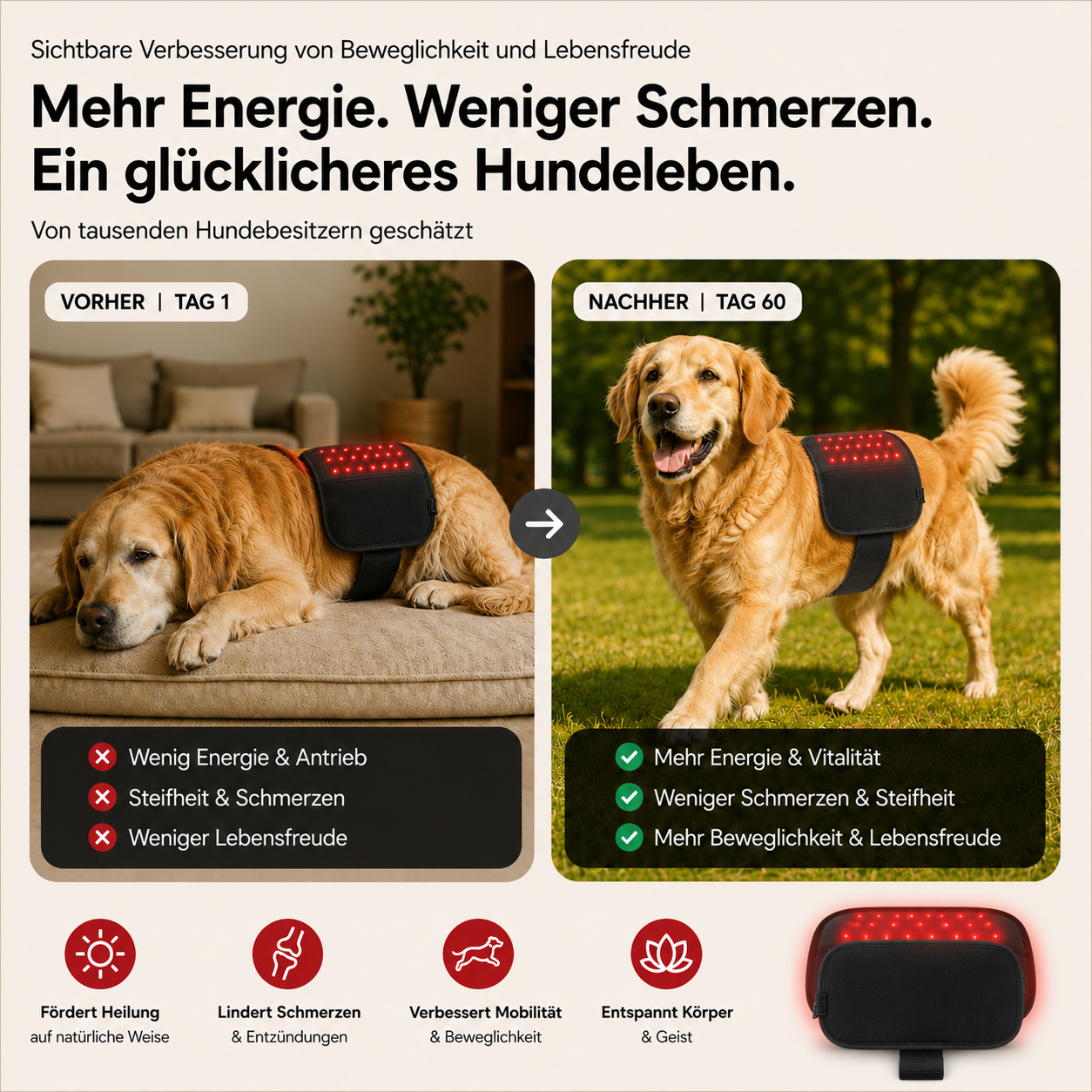 Rotlicht Wohlpfote